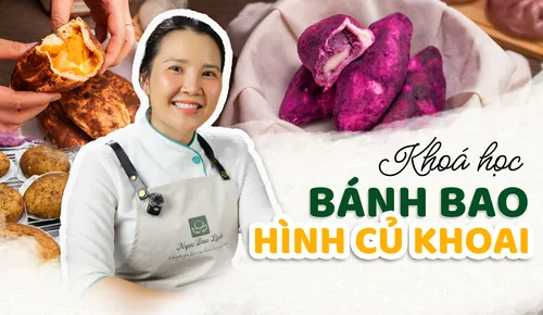 Khóa học Tạo Hình Bánh Bao Củ Khoai