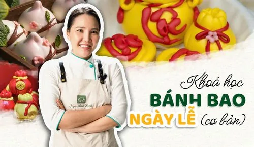 Khóa học Tạo Hình Bánh Bao Lễ Cơ Bản