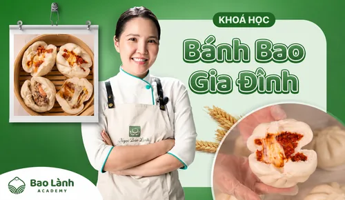 Khóa học Bánh Bao Thủ Công Lành Mạnh