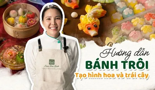 Khóa học bánh trôi tạo hình