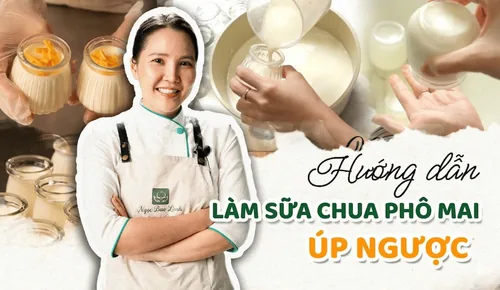 Khóa học sữa chua phô mai úp ngược